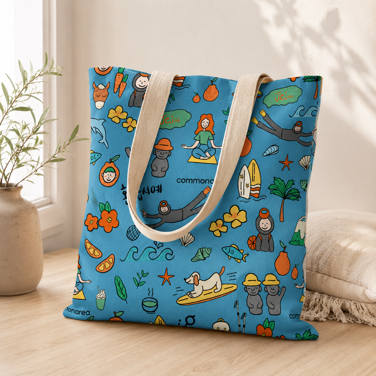 Seoul Pattern Tote